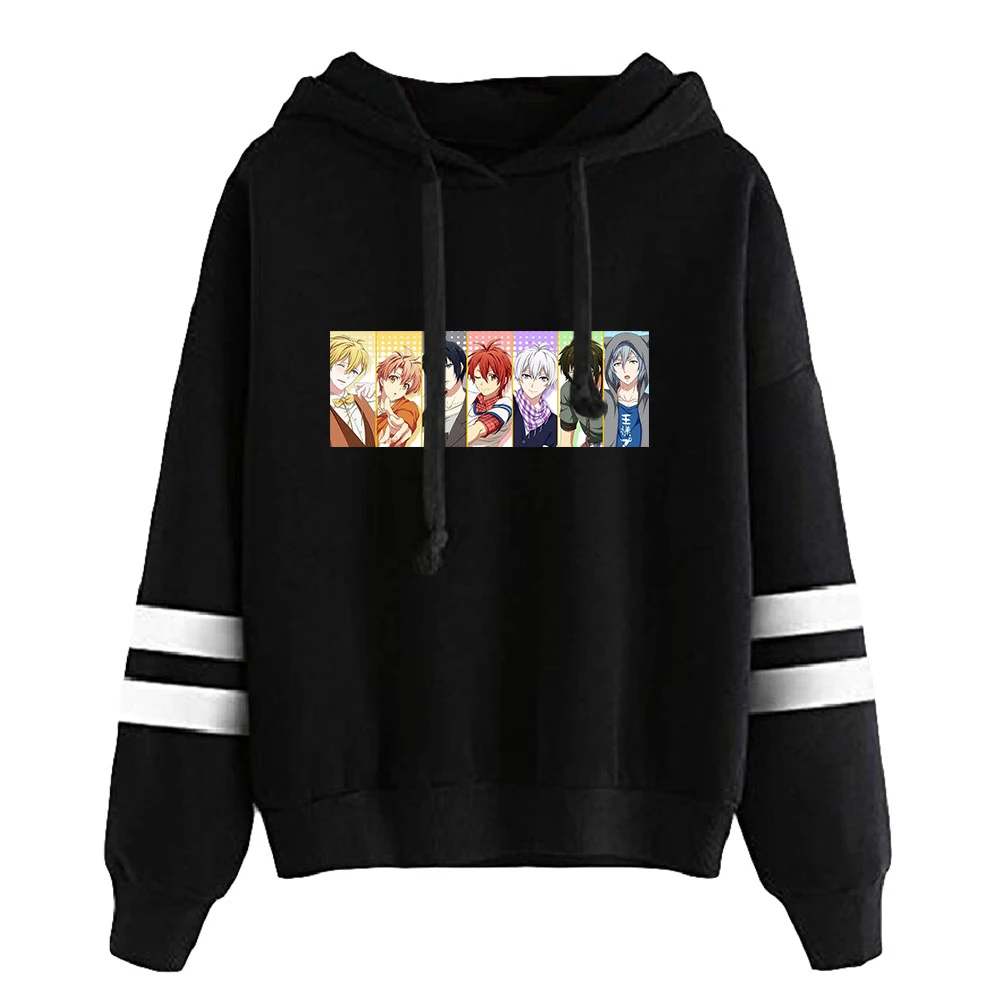 IDOLiSH7 janpanses аниме осенние толстовки с капюшоном рисунками героев мультфильма
