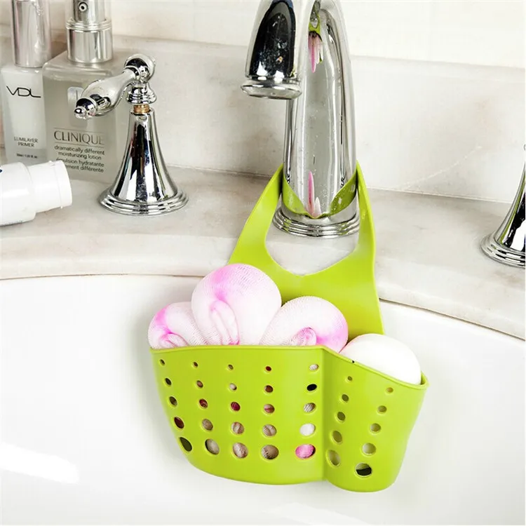 

Bathroom Strainer Holder Hanging Sink Kitchen Sponge Rack Exquisite Organizer