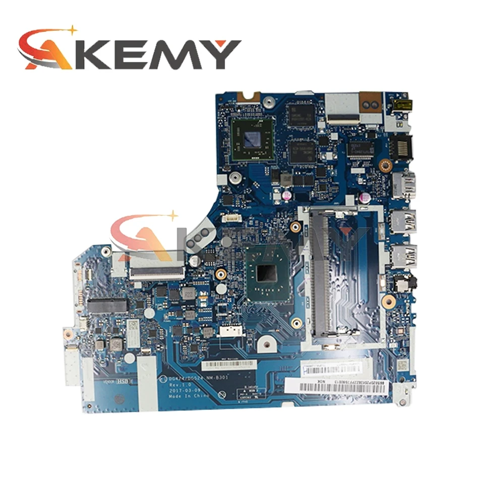 Материнская плата для ноутбука Lenovo IdeaPad 320-15IAP с процессором SR2Z7 N3350 2G DG424 DG524 NM-B301 FRU