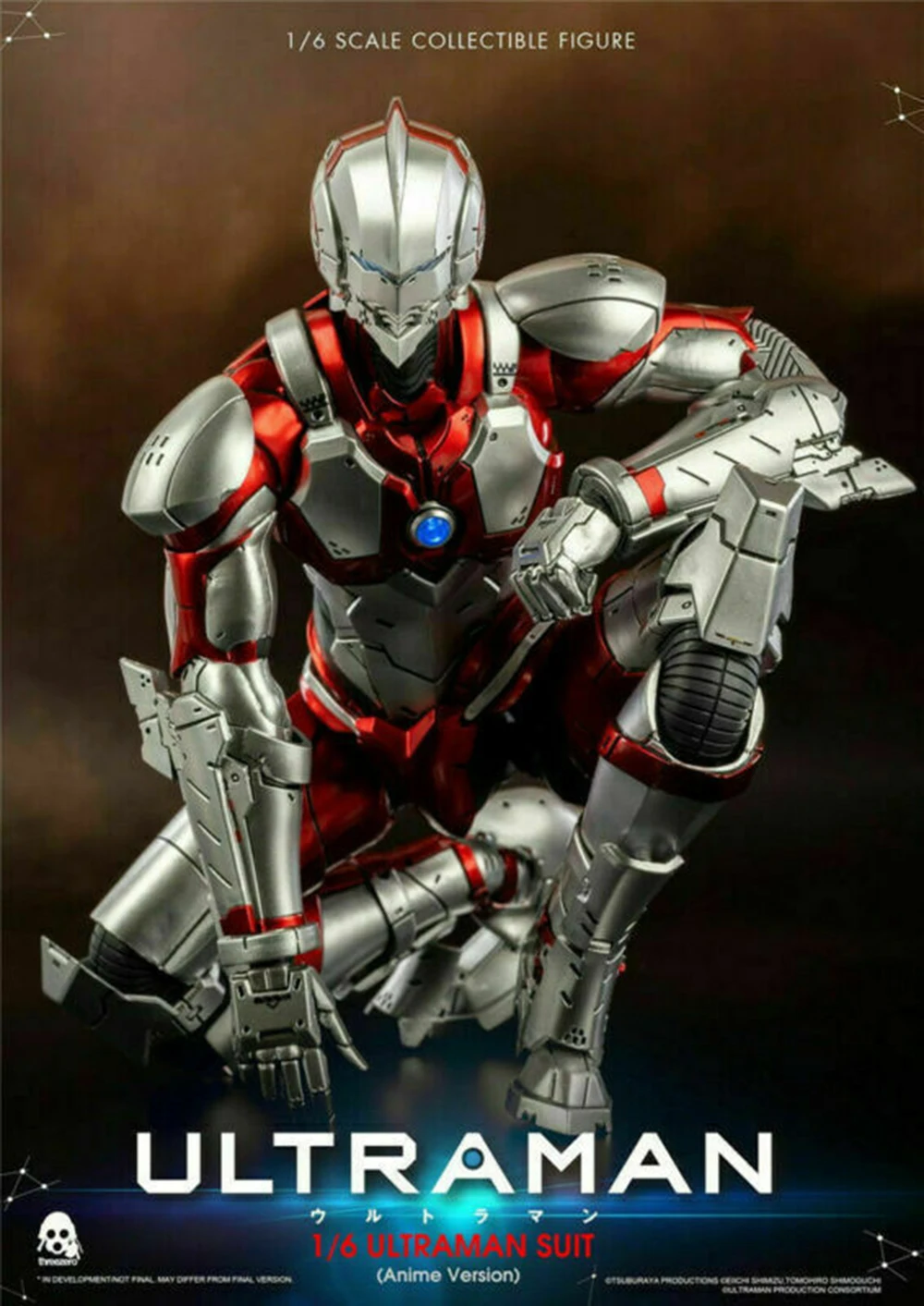 Коллекционные Altman Threezero 3A 3Z0129 1/6 костюм ультрамена аниме версия игрушки для фанатов