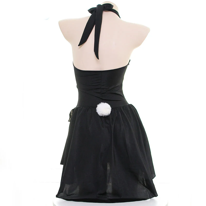 1 комплект креативная ночная рубашка с бантом в виде кроличьего хвоста костюм для