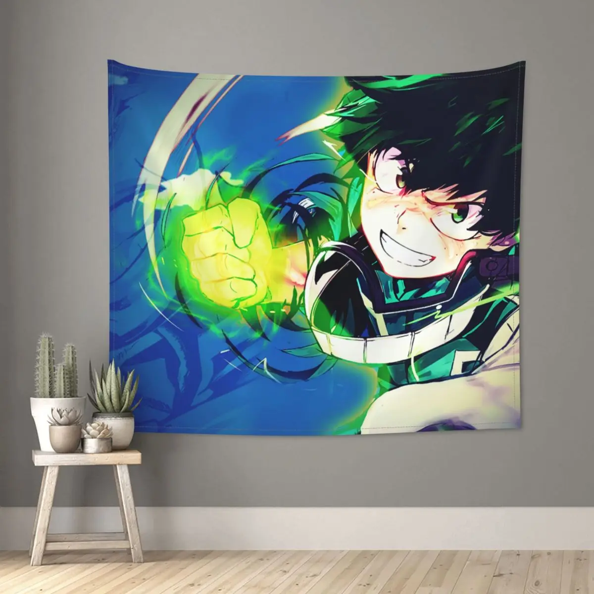 

My Hero Academia Tapestry Bohemian Polyester Wall Hanging Anime Wall Decor Beach Mat Psychedelic Tapestries