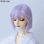 Парик Bybrana, для шарнирных кукол 13, 14, 16, 18, Mdd, Msd, из высокотемпературного шелка, женские повседневные Простые короткие волосы