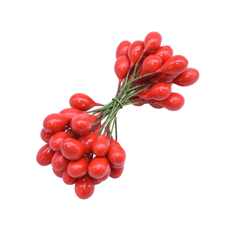 25 шт/50 шт 8 мм настольные лампы в виде с украшениями цветов красное двойной