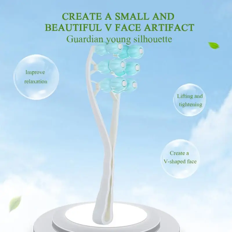 

Face Lift Up Slimming Flower Shape Anti Wrinkle Improve Relaxation Facial Massager Rollers Manual Portable Cosmetic Makeup Tools