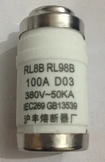 Предохранители: RL8B RL98B 80A 100A 125A 380В D03 / RO26 5SE RL8D RL98 125/100a 380d03|Перемычки| |