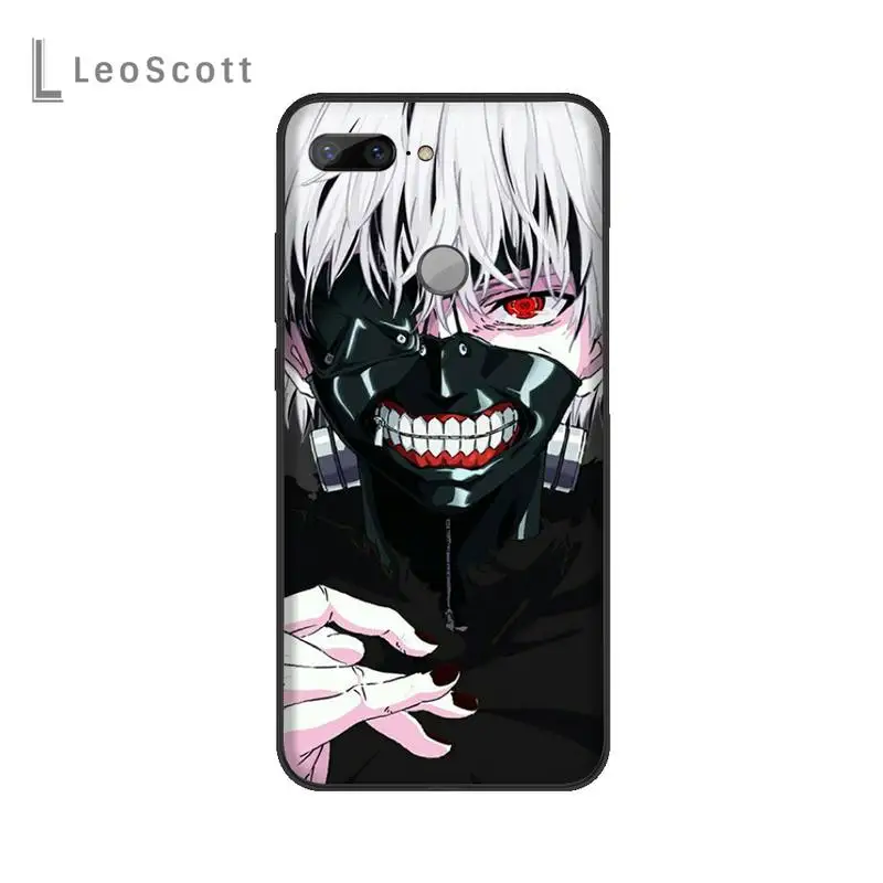 Чехол для телефона Tokyo Ghouls Ghoul черный мягкий силиконовый чехол японского аниме