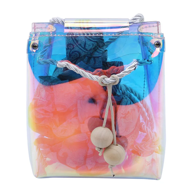 

Модная Сумка-ведро, женская сумка через плечо, лазерная прозрачная сумка через плечо, женская сумка, новые женские сумки