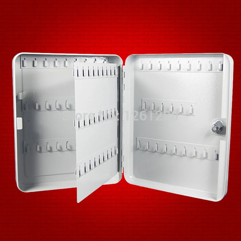 Металлический ящик для ключей хранения инструментов шкаф управления с 105 картами