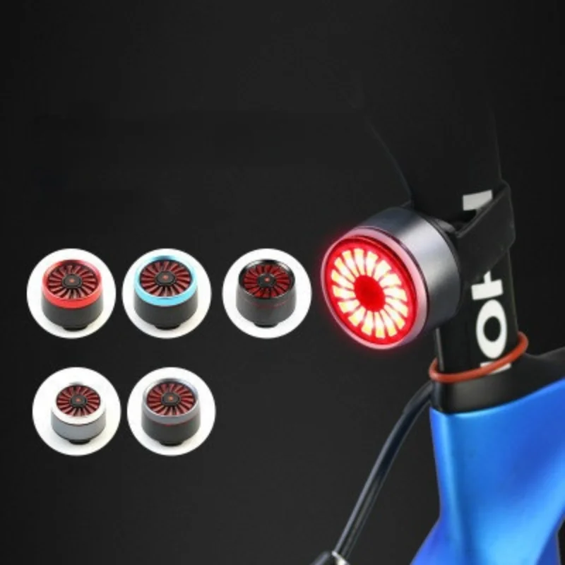 

Smart bicycle tail light automatically starts, stops, brakes, waterproof USB rechargeable cycle tail light, bicycle LED light