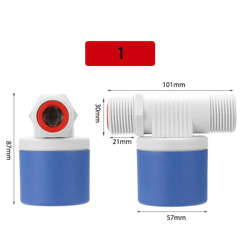 1 шт. Автоматический Поплавковый клапан регулятор уровня воды 1/2 дюйма 3/4 дюйм
