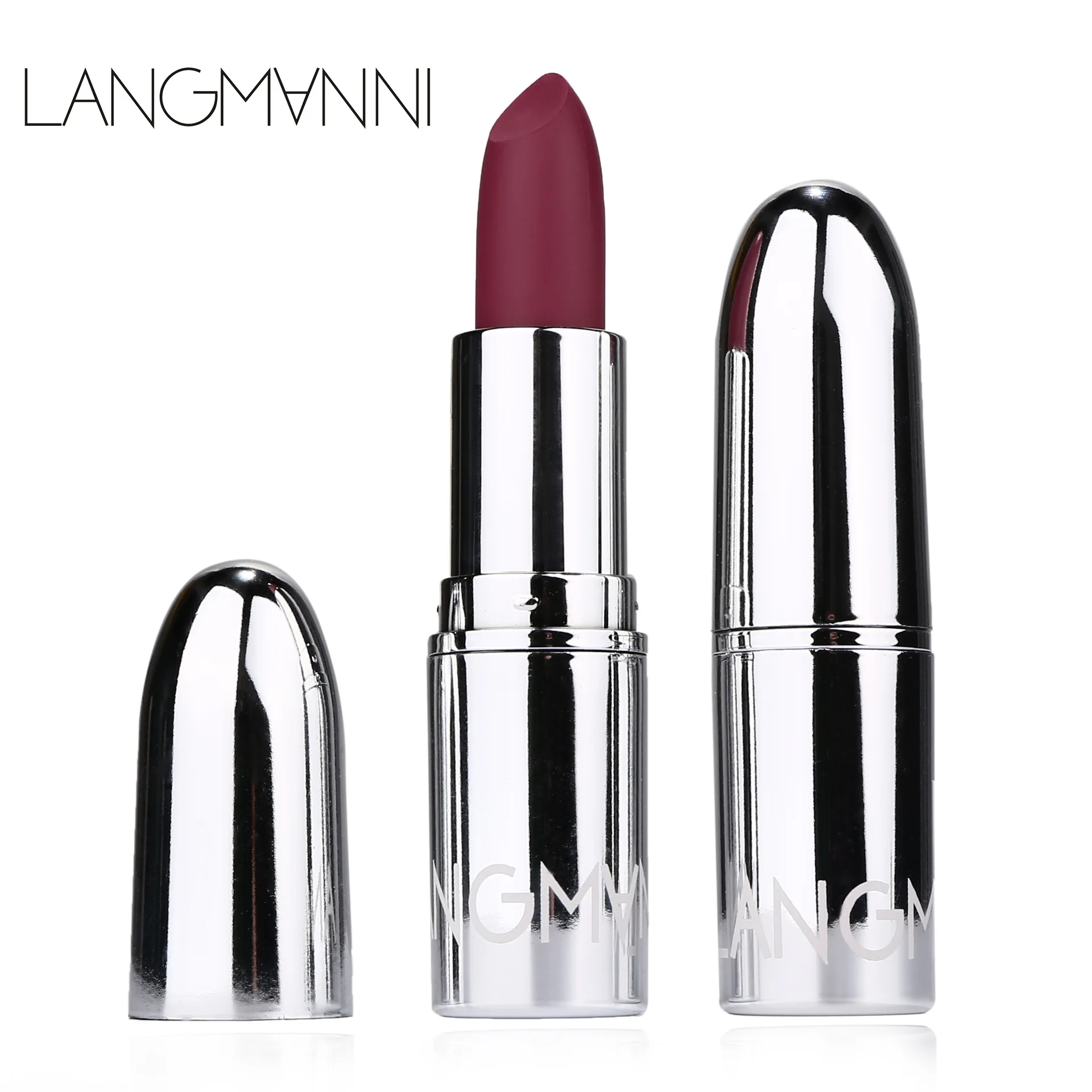 

Silver matte lipstick does not stick to cup lipstick cross-border makeup original lipstick