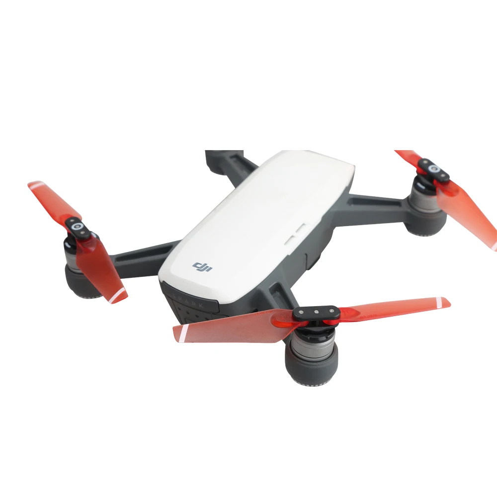 4 шт. пропеллеры для DJI Spark Drone с полупрозрачными лезвиями запасные части