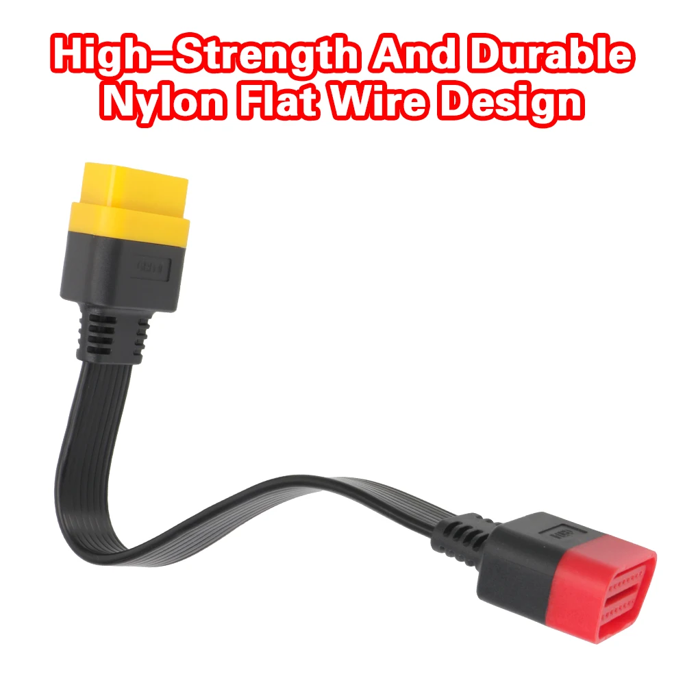 OBD2 сканер Расширенный адаптер 32 см OBDII Удлинительный кабель автомобильный