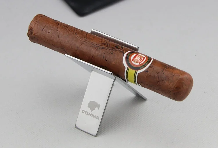 Портативный складной выставочный стенд для сигар Cohiba из нержавеющей стали