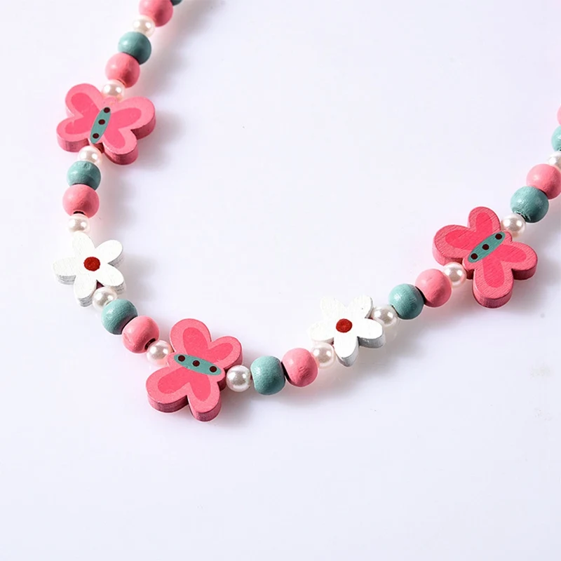 Детский Ювелирный Комплект из колье браслета и ожерелья|Ювелирные наборы| |