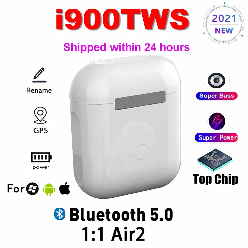 

Original i900 TWS 1:1 GPS Rename Wireless Bluetooth Headsets PK i7 i11 i14 i15 i16 i18 i30 i10 i20 i1000 PLUS i5000 i9000PRO MAX