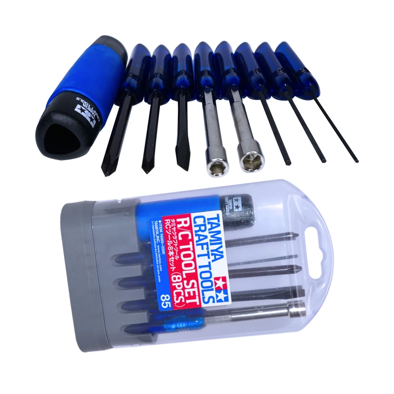 Tamiya 74085 инструмент RC (8 шт.) набор инструментов для рукоделия (отвертка и гаечный