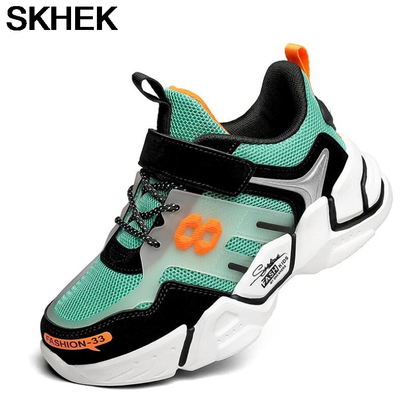 

SKHEK Kids Sport Shoes for Boys Sneakers Girls Fashion Casual Children Shoes Running Child Shoes Breathable Outdoor Kids Sneaker