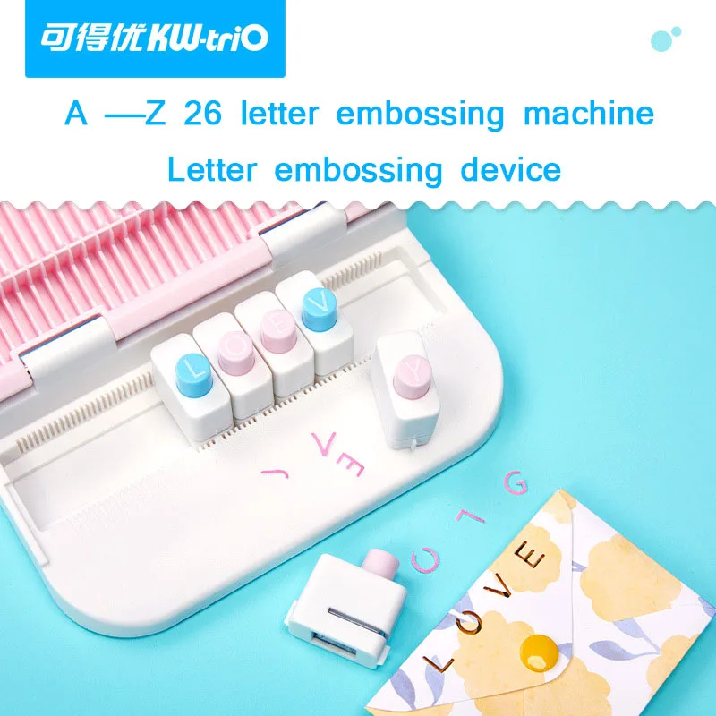

KW-TRIO YHJ-ZM Letter Puncher Embossing Machine Punching Machine Paper Cutter Scrapbooking Tools Die Cutting Scrapbooking Cutter