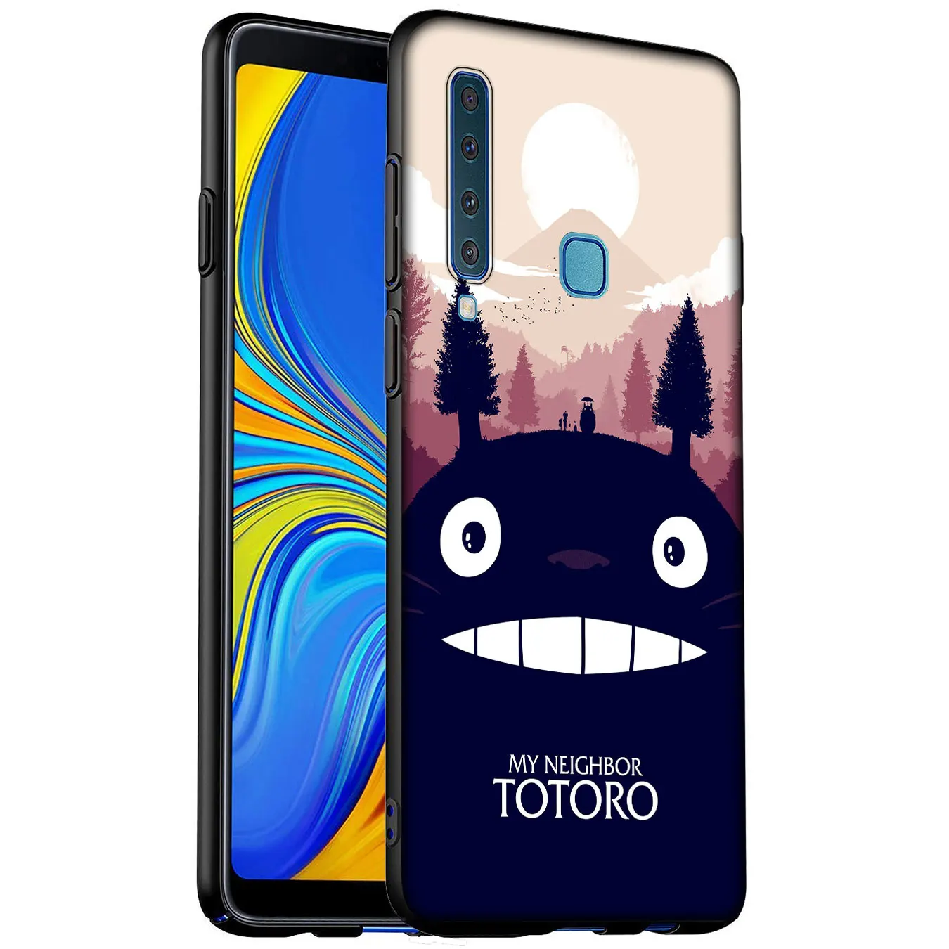 Мягкий силиконовый чехол My Neighbor Totoro для Samsung Galaxy A51 A71 A81 A91 A41 A21 A11 A01 A2 Core J8 J7 J4 J6 Plus