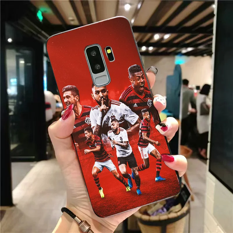 Чехол для телефона Flamengo RJ FC Samsung S6 S7 Edge S8 S9 S10E Note8 Note 9 10 A9 C10 J7 Max DIY чехол мягкого ТПУ