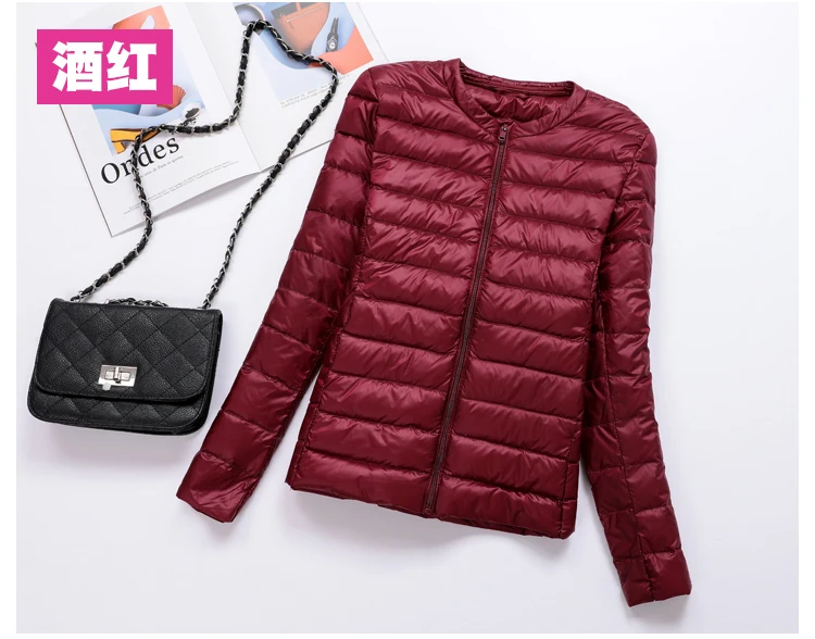 2020 Ultra Light Down Jacket Women Autumn Winter Puffer Coat Short Korean Women's Jackets Coats RSYL001 KJ3081 |