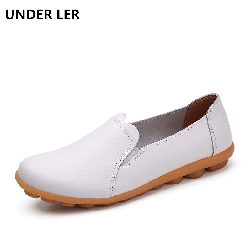 

UNDER LER Fashion Women's Shoes All-Match Breathable Shoes Low Cut Casual Shoes Nurse Shoes