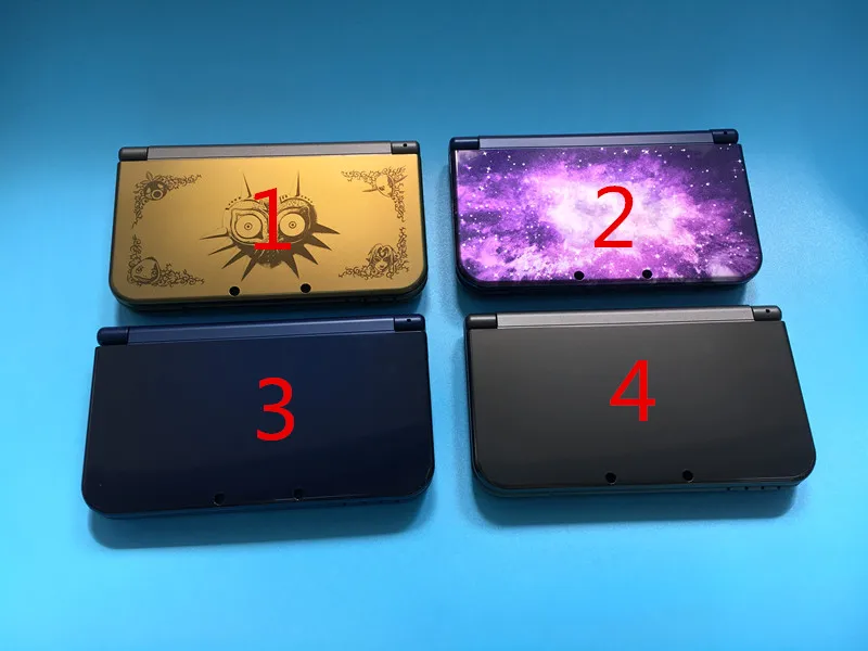 Совершенно новый защитный чехол для корпуса нового 3DS XL LL консоль синего серого