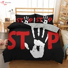 Комплект постельного белья, пододеяльник с ручным принтом, пододеяльник, односпальное, Двухспальное, подростковое, современное городское стильное одеялоодеяло 90135150, детская кровать