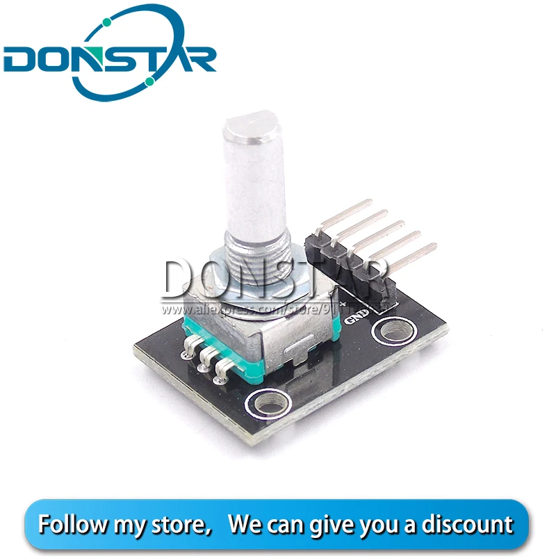 Новый 360 градусов энкодер вращения потенциометр модуль для Arduino | Электронные