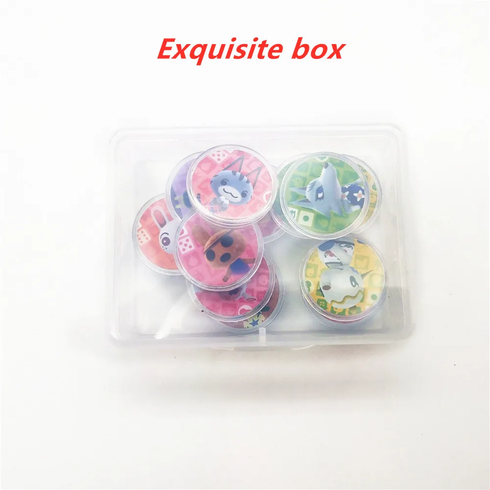 12 шт. Популярная Монета с пересечением животных NFC карта амиибо для жителей дома