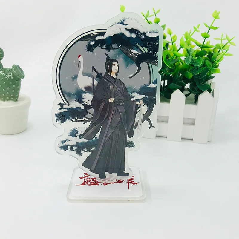 Mo Dao Zu Shi акриловая модель на подставке игрушки Аниме Wei Wuxian Lan Wangji Jiang Cheng Лазерная