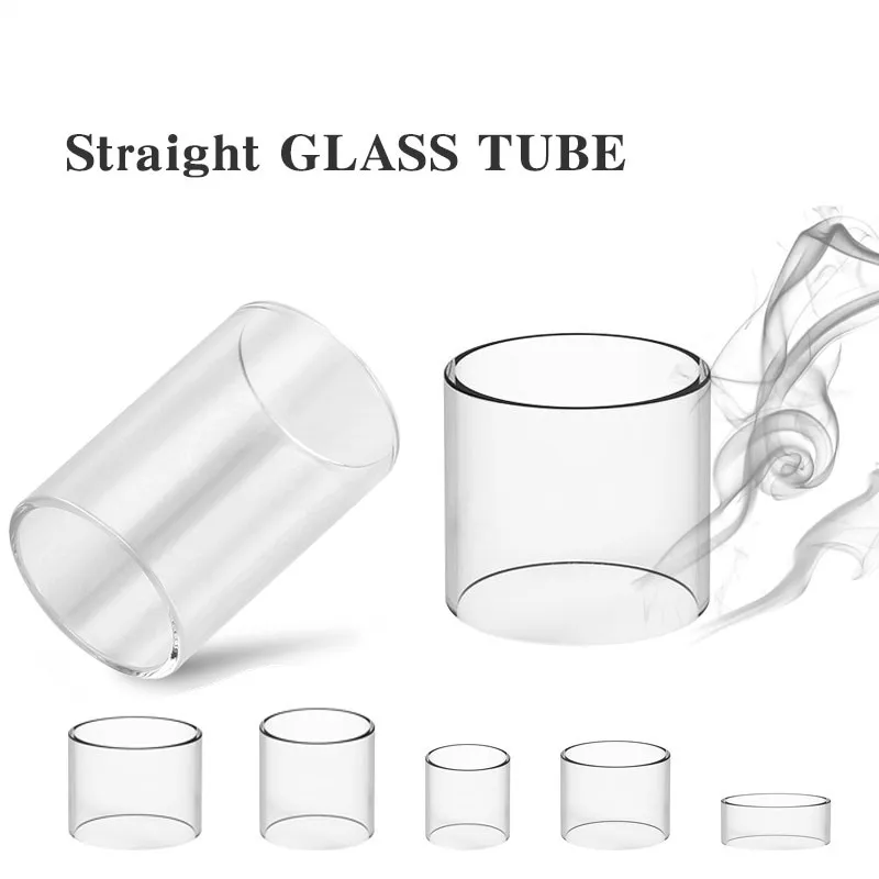 5PCS YUHETEC Glass tube for Eleaf ELLO T TS  PICO 25 kit ello vate DURO POP S MINI XL  pyrex glass pipe tank