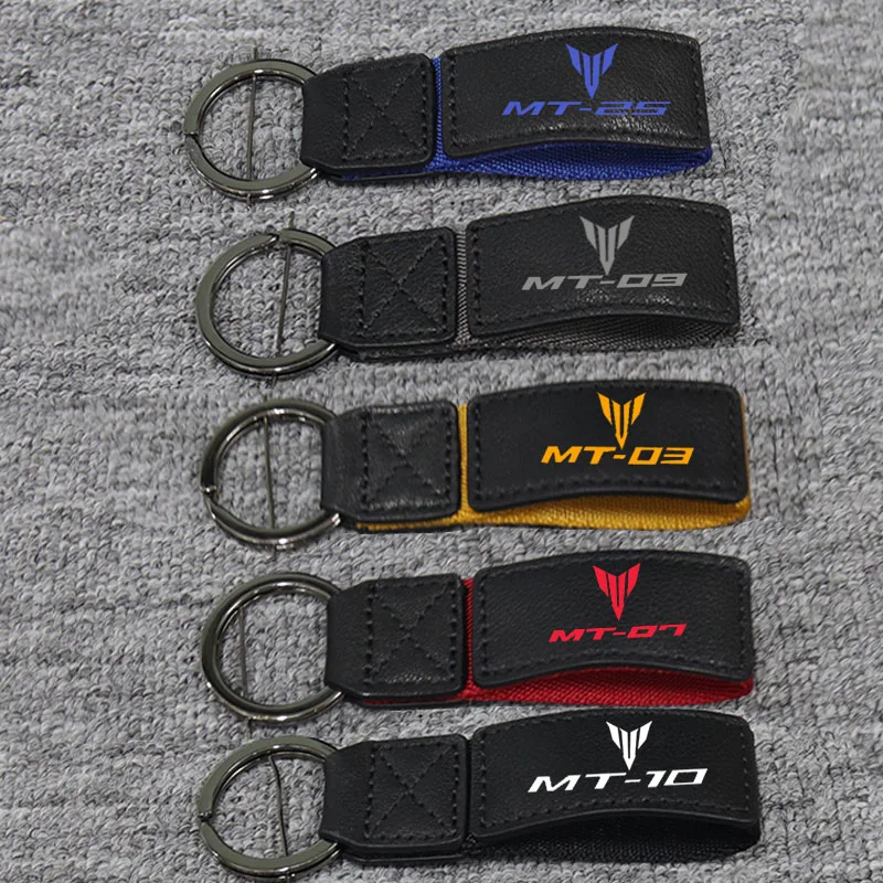 

3D Key Holder Chain Collection Keychain For YAMAHA MT-07 MT-25 MT-09 MT-03 MT-10 MT10 03 09 07 Motorcycle Key Ring Key