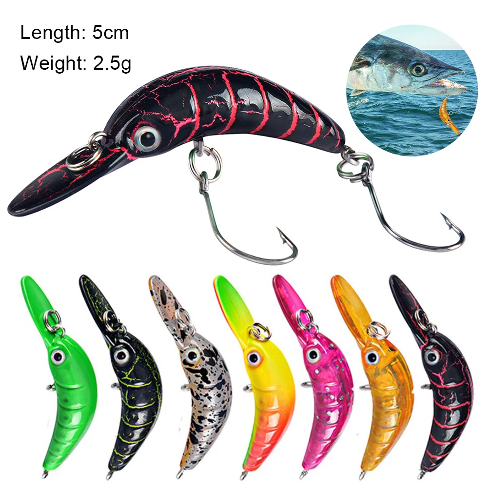 

1pcs Sinking Minnow Fishing Lure 5cm 2.5g Mini Artificial Hard Bait Sharp Hook Crankbait Wobblers Trout Pike Bass Tackle