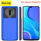 QuLing 6800 мАч для Xiaomi Redmi 9, чехол для аккумулятора, зарядное устройство, чехол для Xiaomi Redmi 9, чехол для аккумулятора