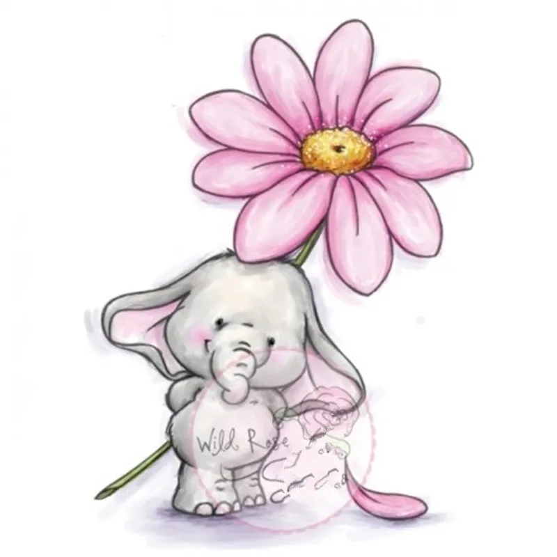 Резиновые силиконовые прозрачные штампы для скрапбукинга тампоны печати фон