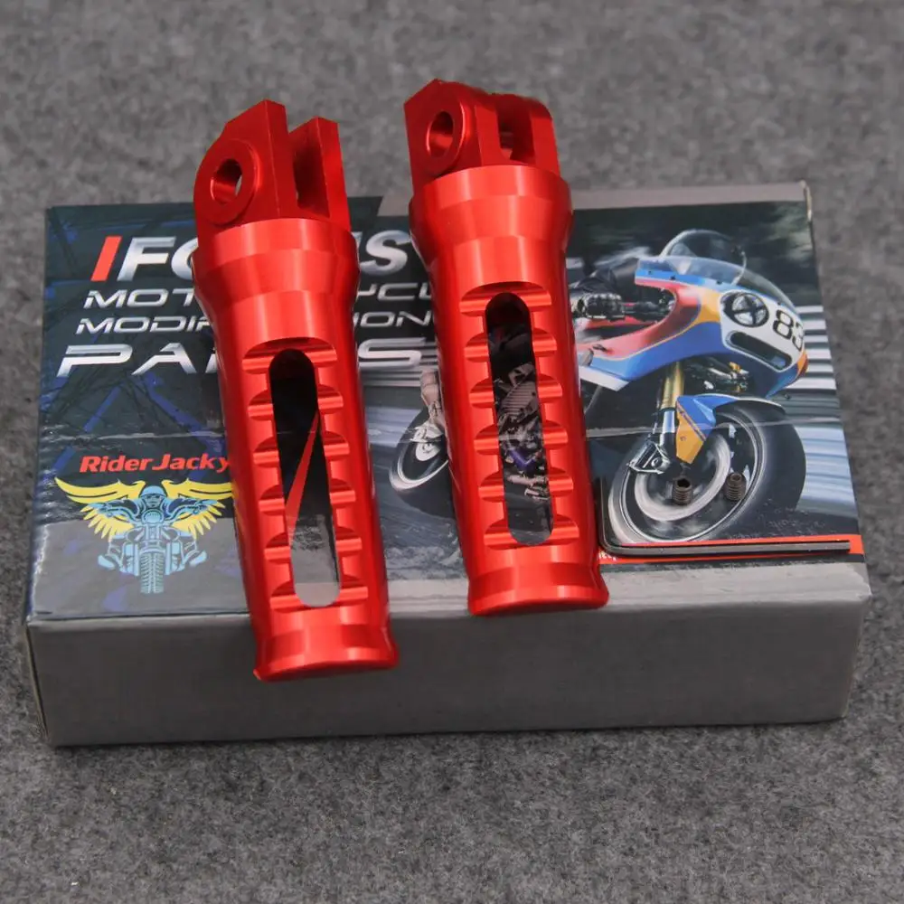 

RiderJacky CNC Front Motorcycle Footrest Foot Pegs Foot Rests Pedal For Yamaha XVS 95 Bolt 2015-2019 2016 2017 2018