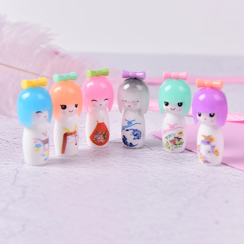 

1PC kawaii Lovely Japanese doll girl design neutral signature pen office and school writing supply