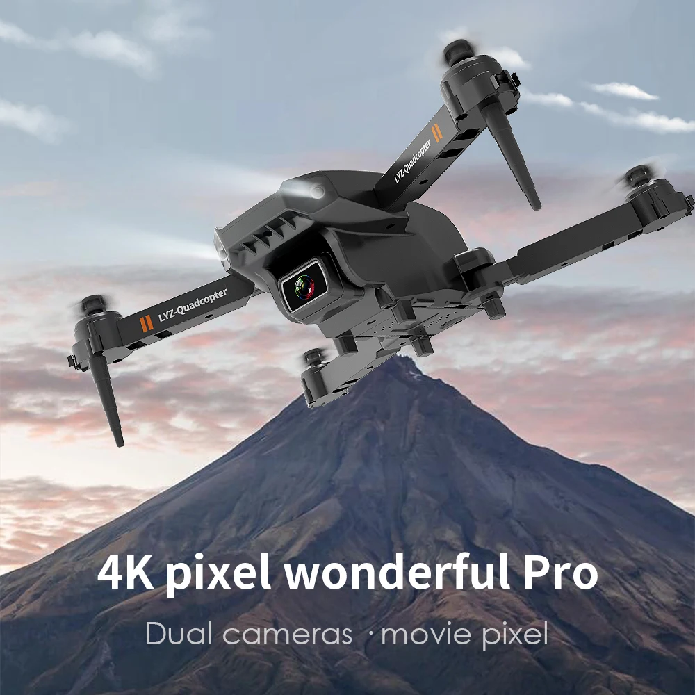 Мини-Дрон с широкоугольной HD-камерой 4K Wi-Fi FPV и режимом удержания высоты | Игрушки