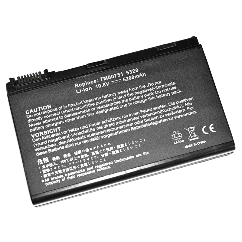 Аккумулятор Apexway 6 ячеек 5220 5320 для Acer CONIS71 грейп32 грейп34 LC.BTP00.003 LC.BTP00.005 TM00741 LIP6219VPC