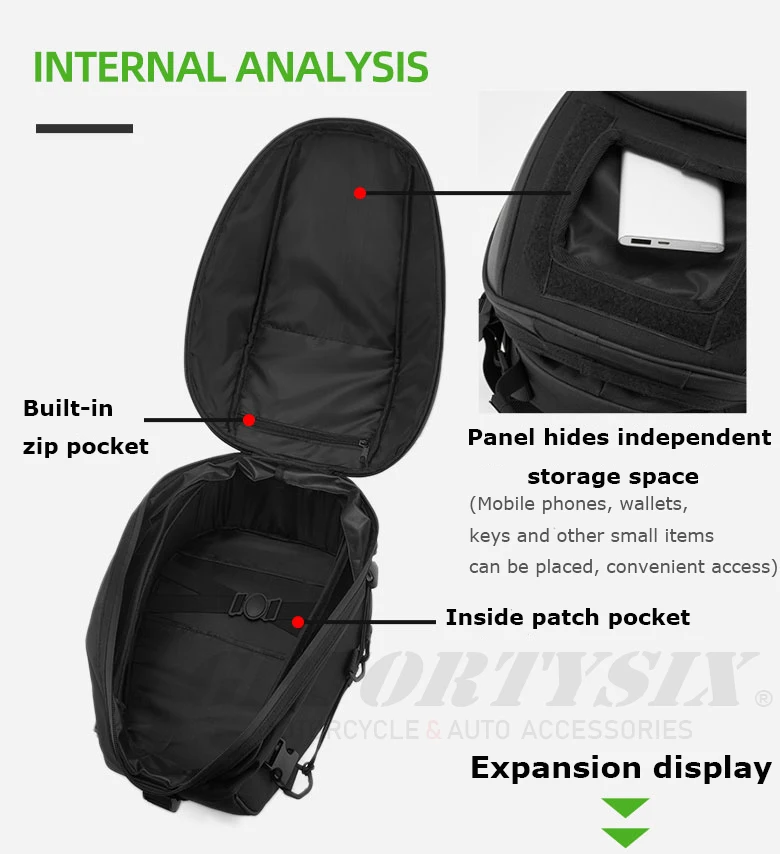 Новая мотоциклетная водонепроницаемая сумка для мотокросса мотоциклетный