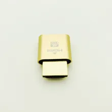Адаптер Виртуального дисплея VGA HDMI 1 4 DDC EDID подключаемый разъем