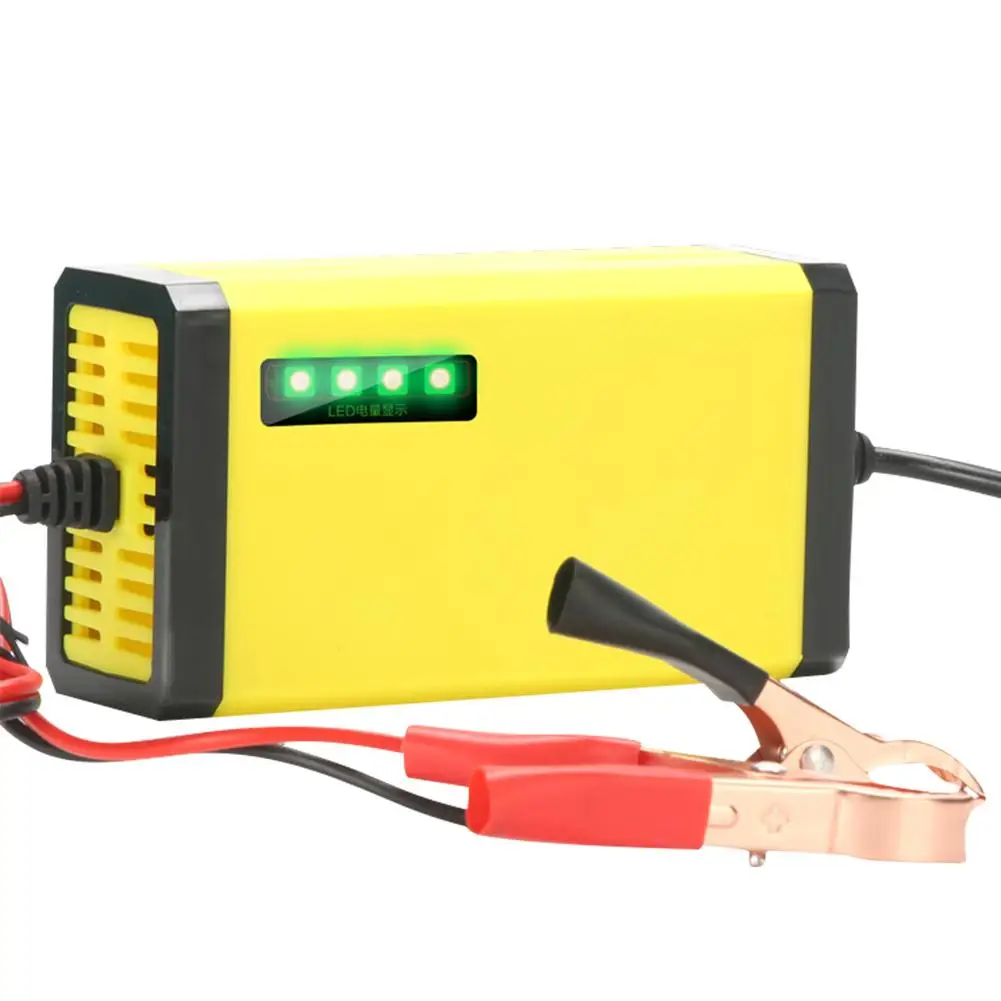 12v2A 800mA полный автоматический автомобильный Батарея Зарядное устройство