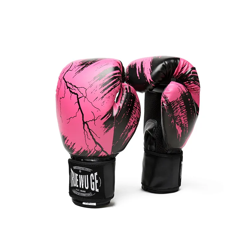 

14OZ Training 8 HIGH Glove Boxing 12 Gloves Adults Muay Boxing Women/Men Quality Combat Glove 6 10 Thai Women/Men Boxing Gloves