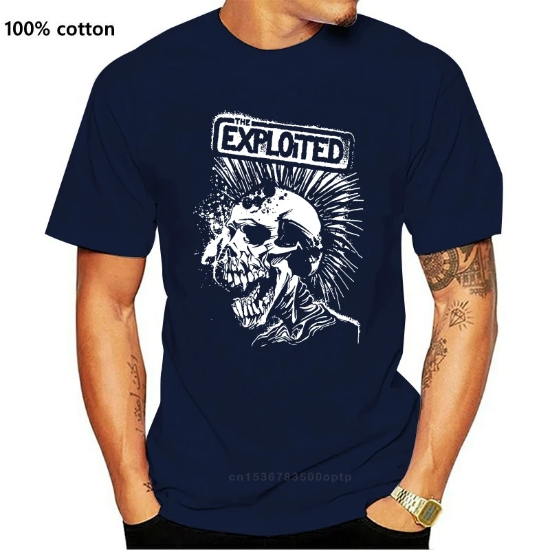 

The Exploited - Punks Not Dead - Scottish Punk Rock Band , T _ Shirt - Sizes : S To 6xl O-neck Teenage T-shirt coat clothes tops