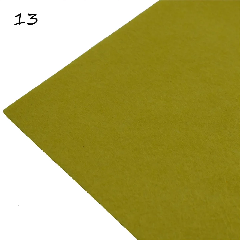 Felt 13 1 шт., ручная работа, фетровые цветы, ручная работа, для кукол, для валяния, шерсть 30/15 см, 60 цветов - Цвет: Felt 13