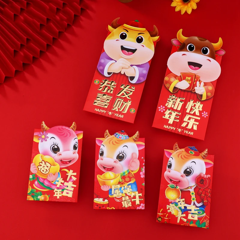 36 шт./набор с мультипликационным принтом Ox Lucky Cat Дизайн Бумага наклейки для