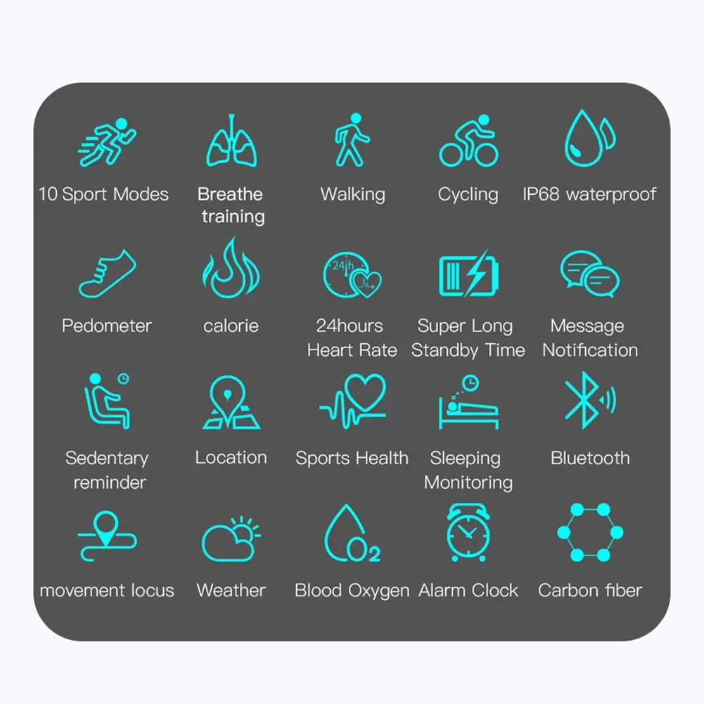 Спортивные часы Kospet многофункциональные водонепроницаемые Смарт-часы с